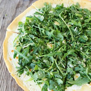 Lemon Arugula Pizza