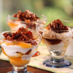 Apricot-Yogurt Parfait with California Granola