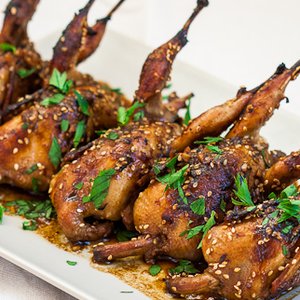 Asian Style Roasted Quail