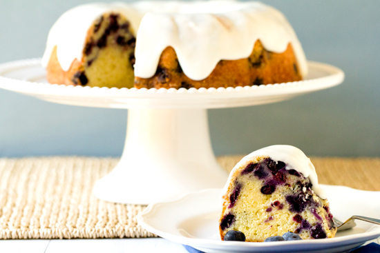 Blueberry-Lemon Buttermilk Bundt Cake