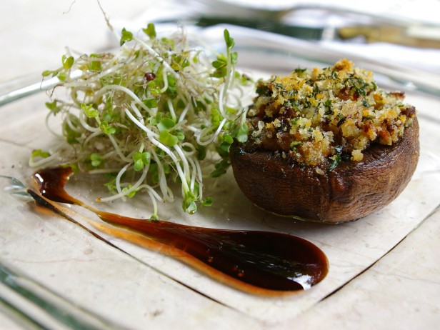 Stuffed Mushroom Caps