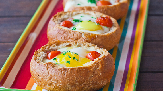 Eggs and Bacon Bowls