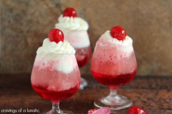 Italian Cherry Cream Sodas