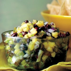 Pineapple and Black Bean Salsa