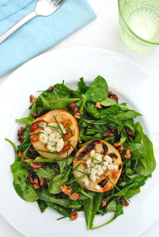 Grilled Peach Salad