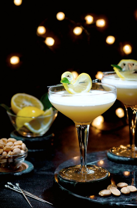 Sidecar Fizz Cocktail
