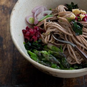 Walnut Miso Noodles