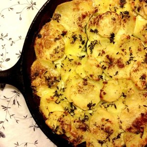 Zucchini and Fennel Dauphinoise