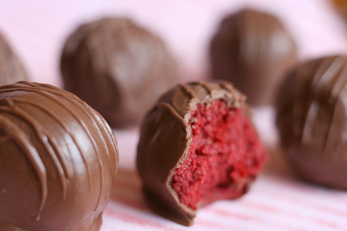 Red Velvet Cake Balls