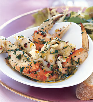 Oven-Roasted Dungeness Crab