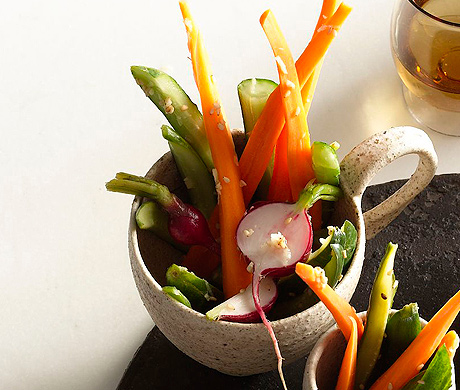 Crunchy Sake Pickles