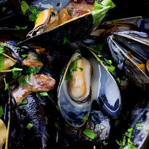 Cider Mussels