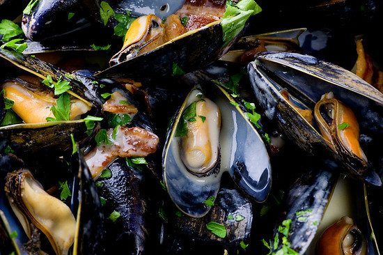 Cider Mussels