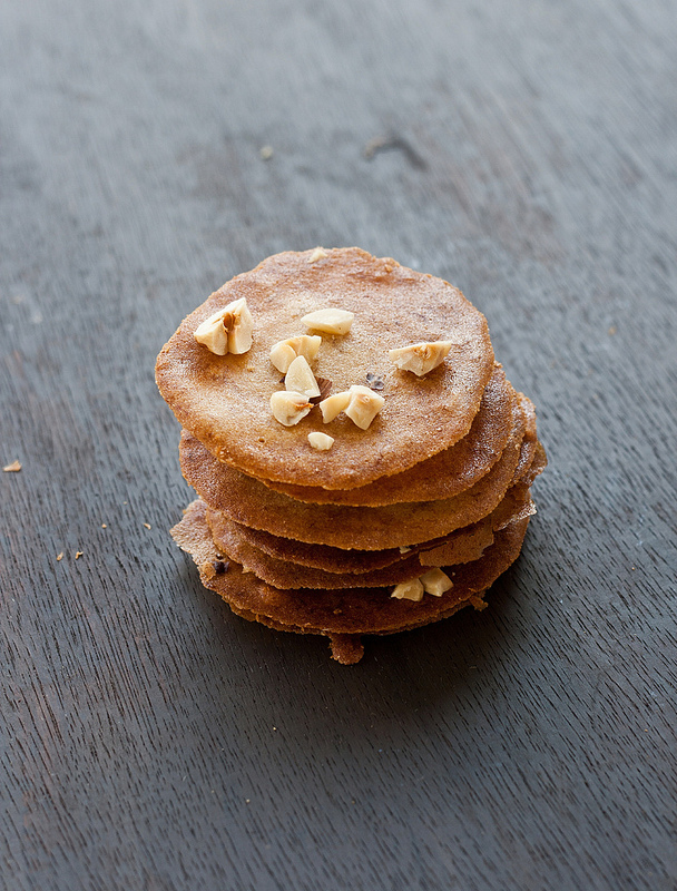 Banana, Butterscotch and Hazelnut Cookie Crisps