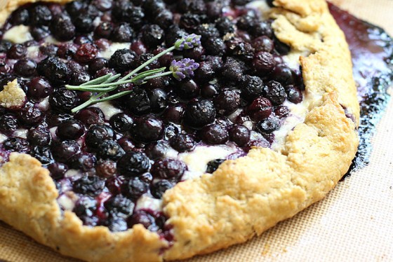 Blueberry Brie Galette