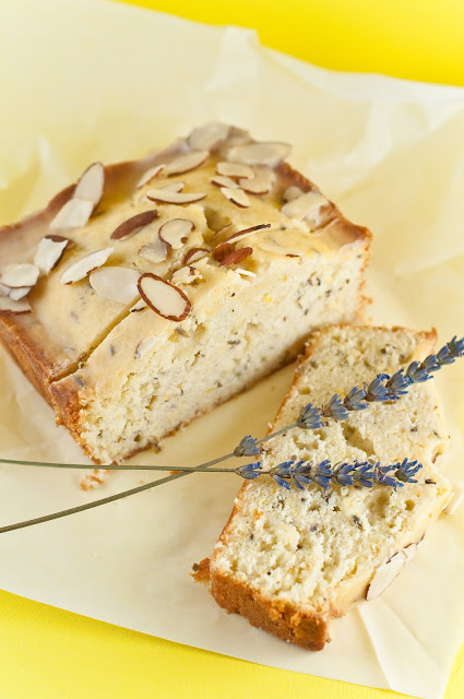Meyer Lemon-Lavender Pound Cake