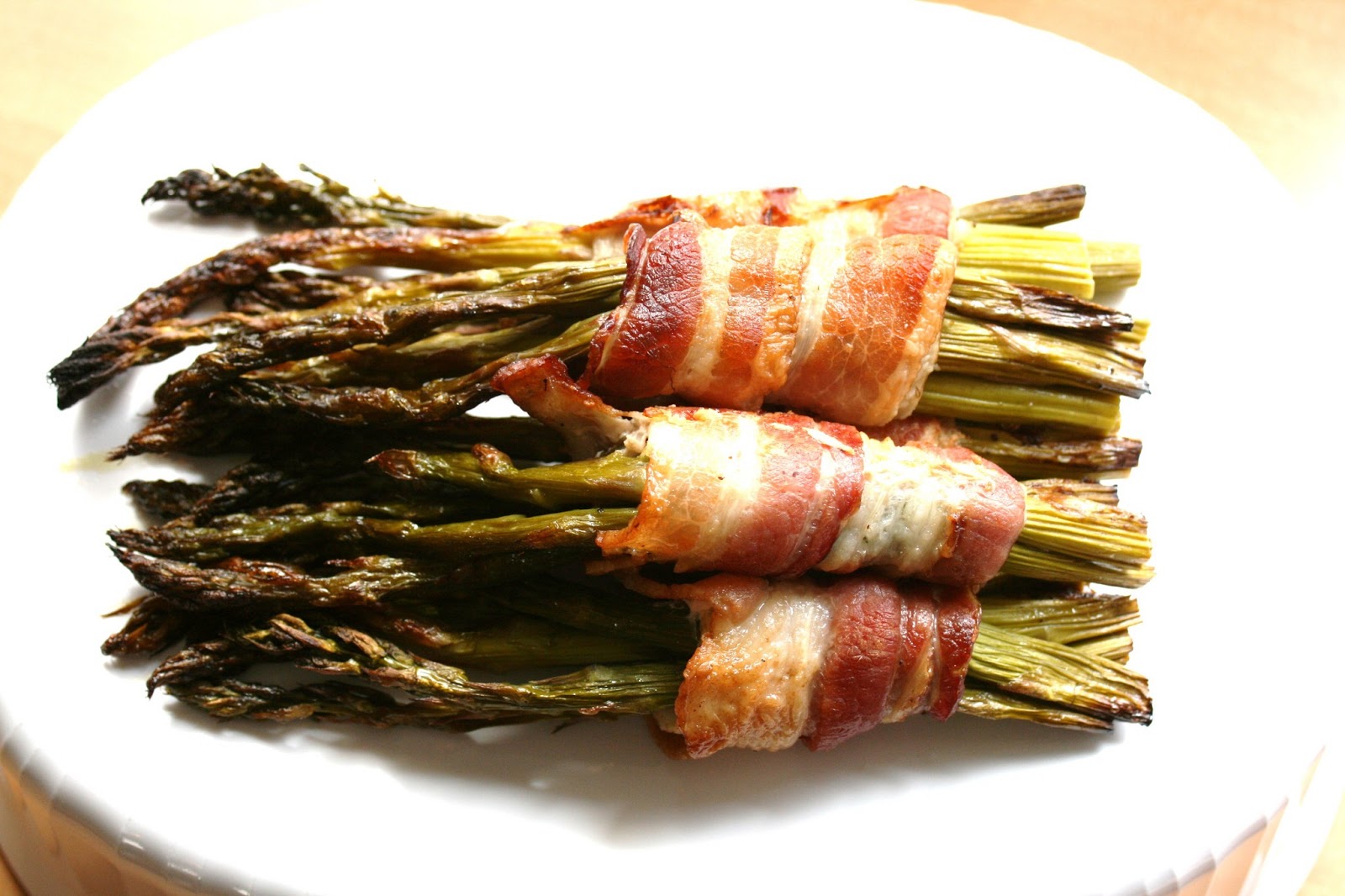 Roasted Balsamic Asparagus Bundles