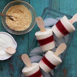 Strawberry Shortcake Popsicles