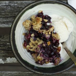 Blueberry Crumble