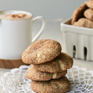 Cappuccino Swirl Snickerdoodles
