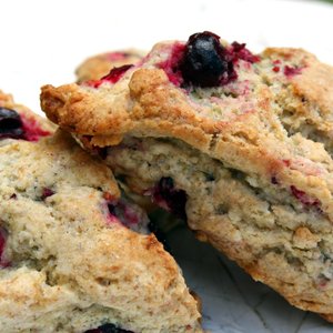 Cranberry Forsythia Scones