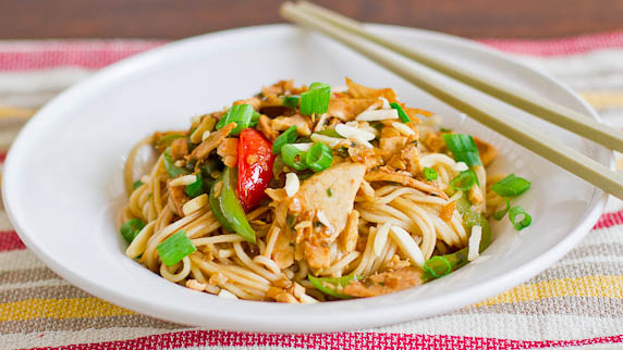 Drunken Noodles with Chicken