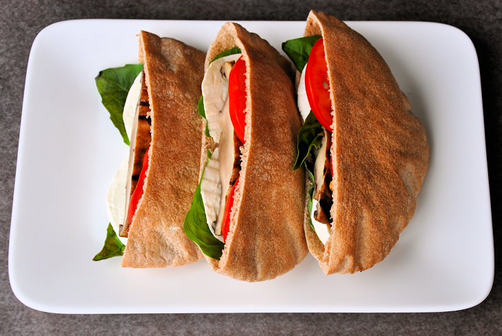 Grilled Portobello Pitas