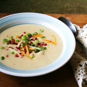Fully Loaded Baked Potato Soup