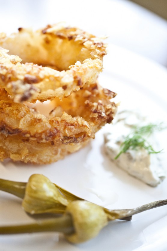 Oven-Fried Onion Rings