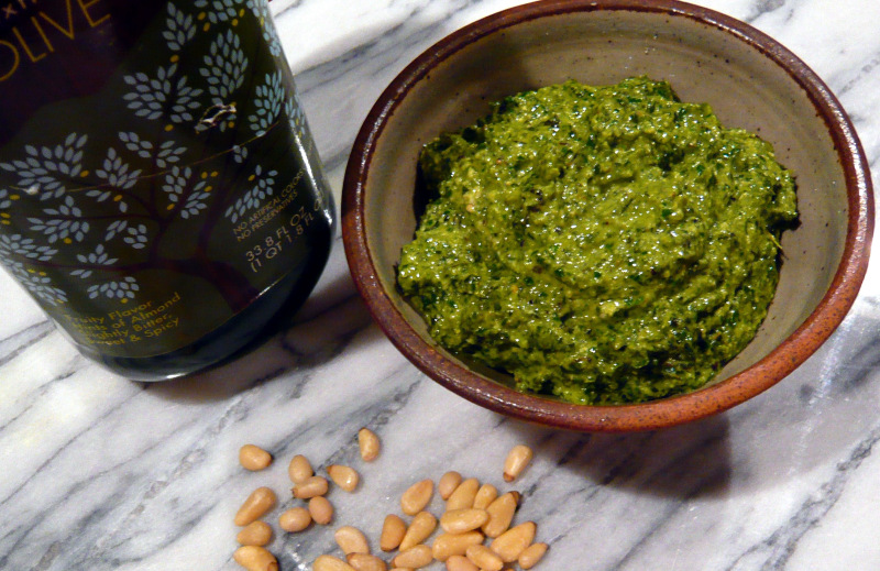 Basil Sage Pesto