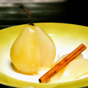 Vanilla Poached Pears