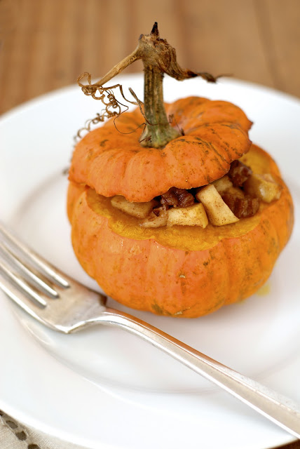 Baked Mini Pumpkins