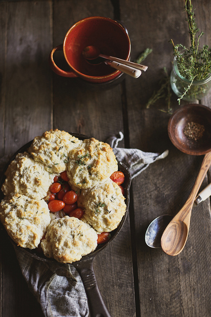 Tomato Cobbler