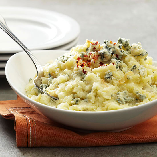 Blue Cheese-Garlic Potatoes