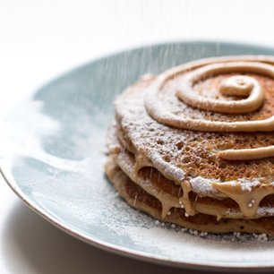 Cinnamon Roll Pancakes