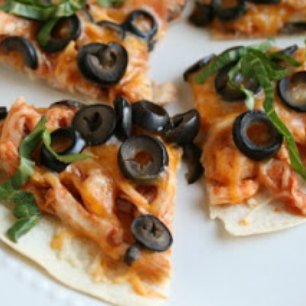 Chicken Tortilla Pizza