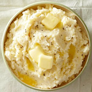 Rustic Garlic Mashed Potatoes