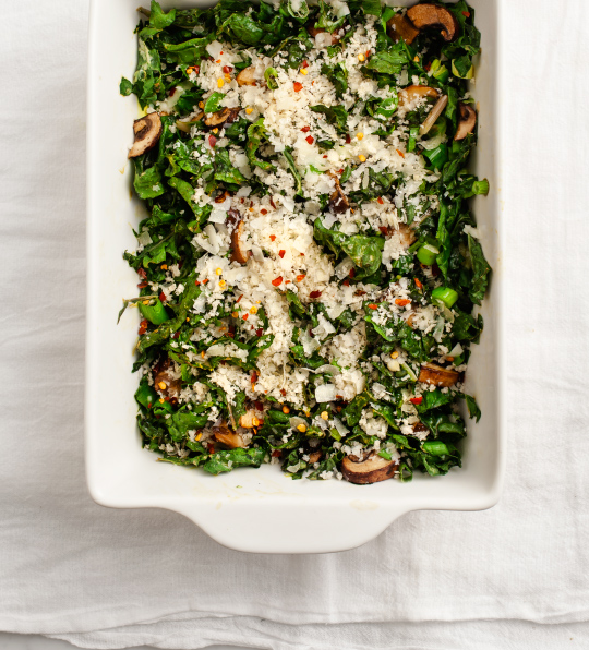 Swiss Chard and Egg Casserole