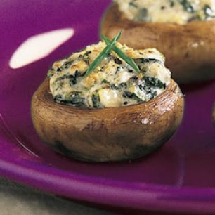 Spinach Stuffed Mushrooms