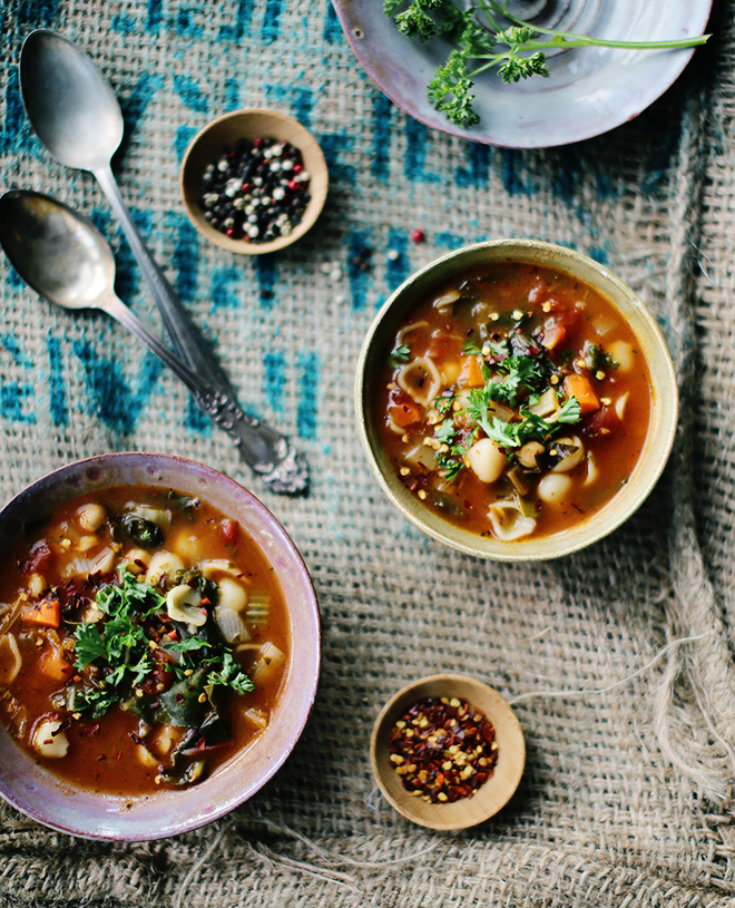 Rustic Vegetable Chickpea Soup