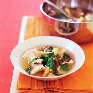 Asian Dumpling Soup