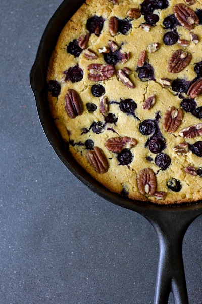 Blueberry Pecan Cornbread
