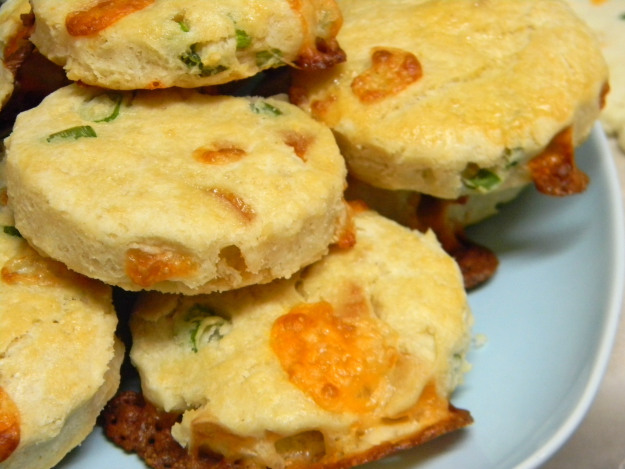 Cheddar and Green Onion Biscuits