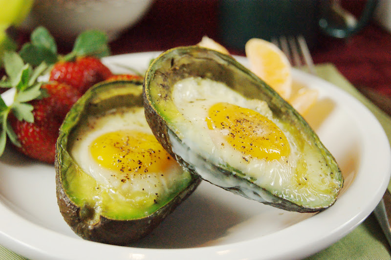 Baked Eggvocado