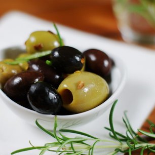 Warm Rosemary Olives
