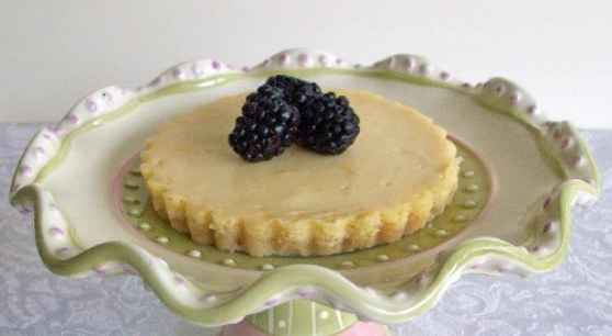 Lemon Lime Tarts with Biscotti Crust